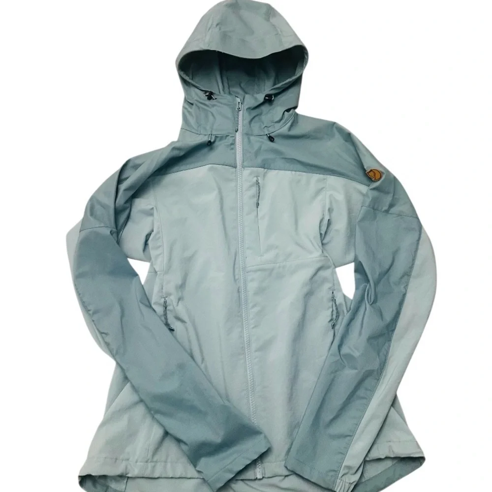 Fjallraven Women's Abisko Midsummer Jacket Light Blue Medium - Picture 3 of 12